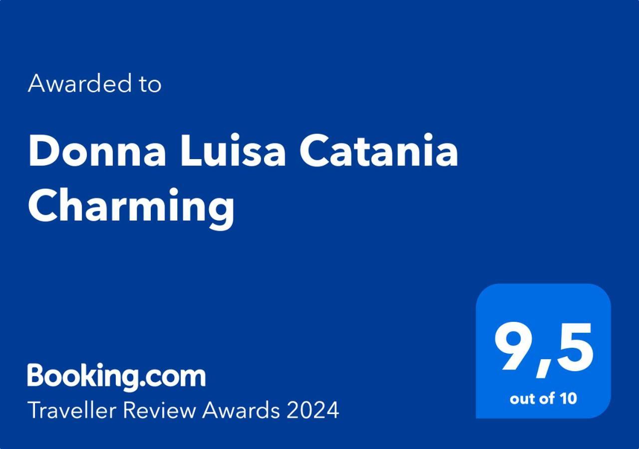 Donna Luisa-Catania Charming Lägenhet Exteriör bild